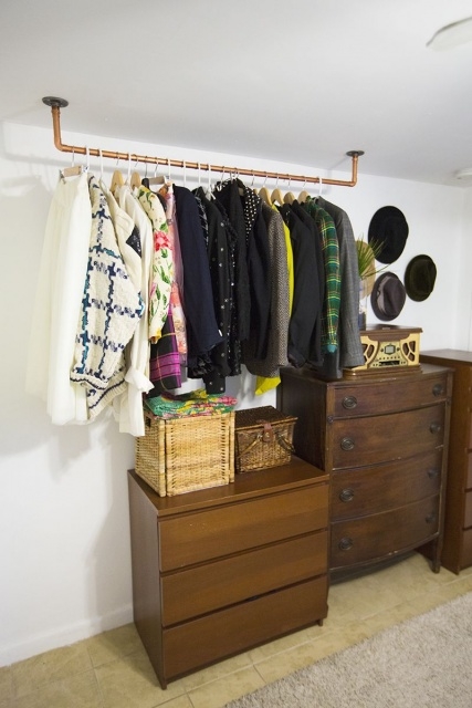 Fantastic Diy Hanging Clothes Storage Pic