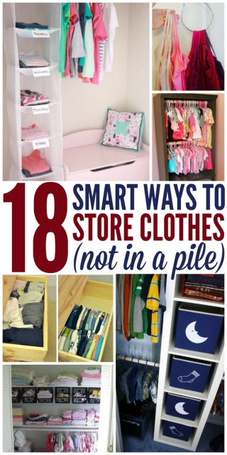 Fantastic Folded Clothes Storage Images