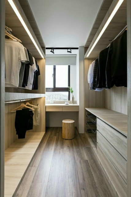 Fantastic Minimalist Walk In Closet Pic