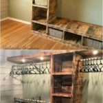 Fantastic Pallet Closet Ideas Images