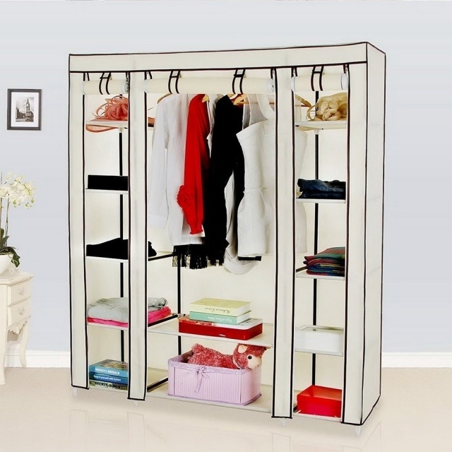 Fantastic Portable Clothes Closet Wardrobe Pic