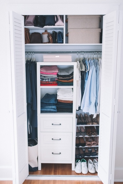 Fantastic Tiny Closet Ideas Photo