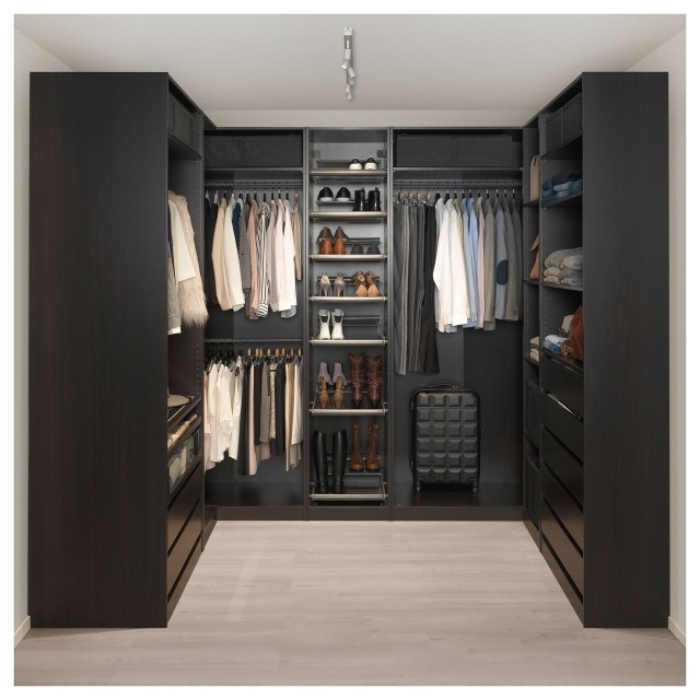 Fantastic Walk In Closet Black Picture