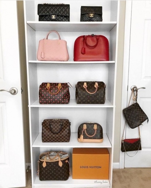 Fascinating Bag Closet Ideas Pic
