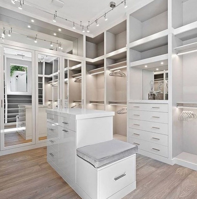 Fascinating Bathroom And Walk In Closet Ideas Images