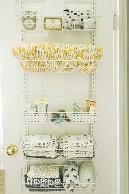 Fascinating Closet Door Organizer Image