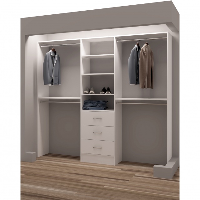 Fascinating Closet Organizer Wood Pics