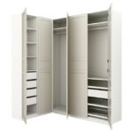 Fascinating Ikea Corner Closet Images