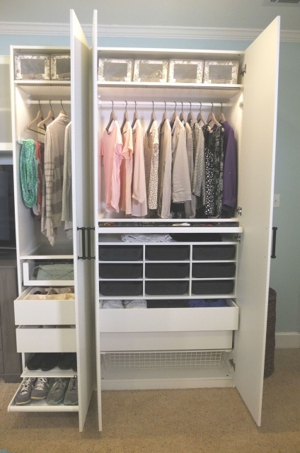 Fascinating Ikea Wardrobe Storage Pics