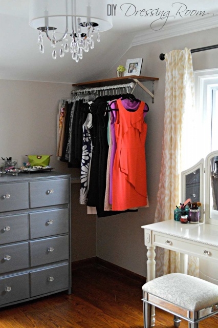 Fascinating Organize Clothes Without Closet Photos