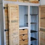 Fascinating Pallet Closet Ideas Images