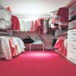 Fascinating Pink Walk In Closet Image