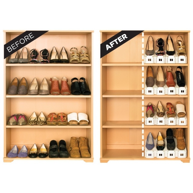Fascinating Stacking Shoe Storage Images