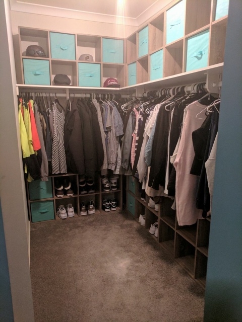 Fascinating Walk In Robe Organisation Ideas Pictures