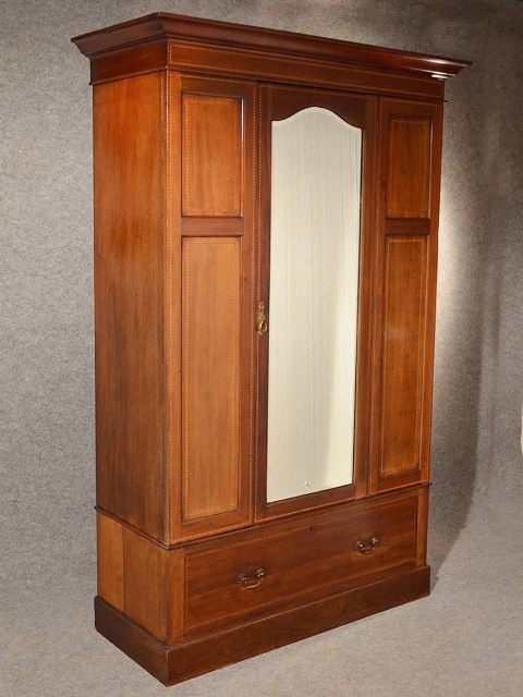 Fresh Antique Wardrobe With Mirror Images
