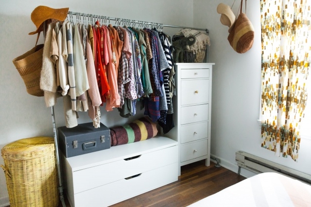 Fresh Clothes Storage For Small Spaces Pics