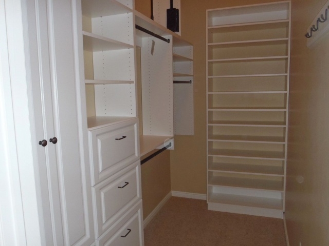 Fresh Narrow Walk In Closet Pic