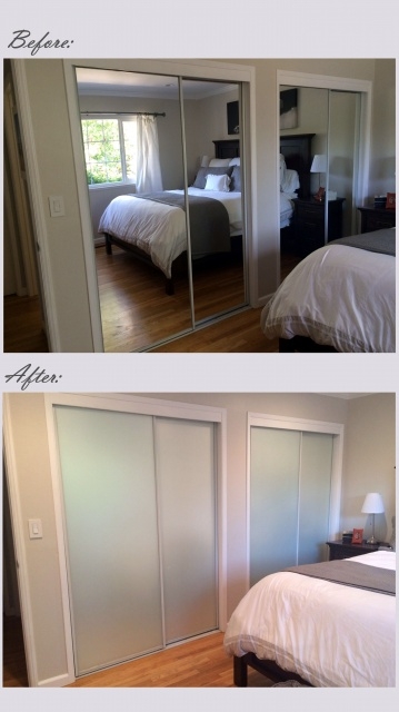 Good Covering Mirrored Closet Doors Photos