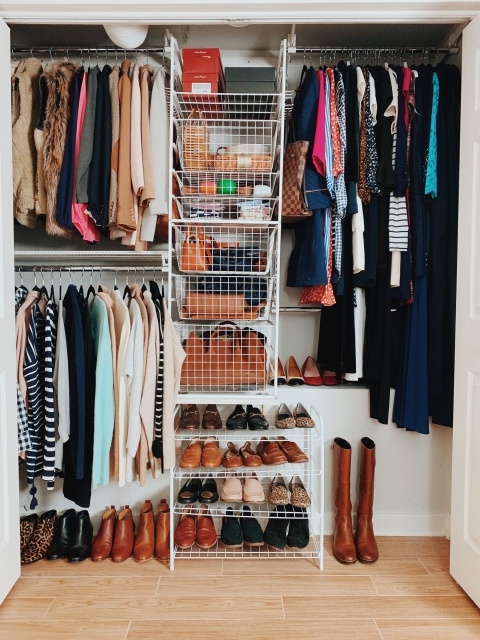 Good Konmari Closet Shelves Image