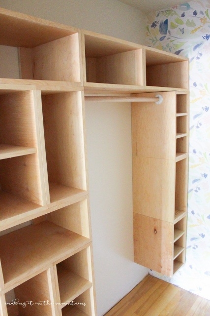 Good Make Your Own Closet Organizer Pic