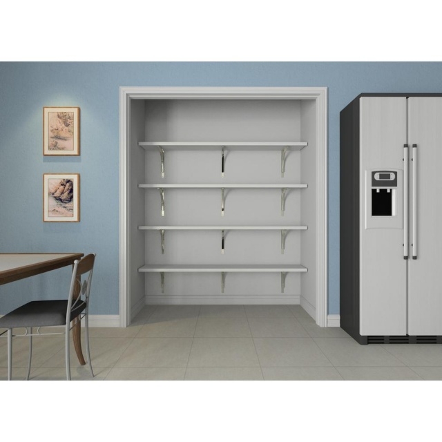 Good Pantry Closet Shelving Image