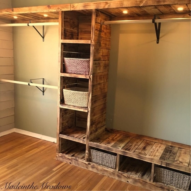 Gorgeous Diy Walk In Closet Plans Pic