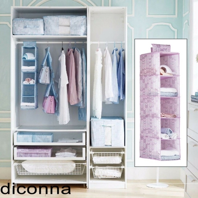 Gorgeous Folded Clothes Storage Pictures