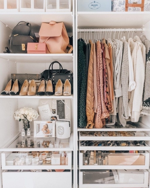 Gorgeous Ikea Pax Small Walk In Closet Photo