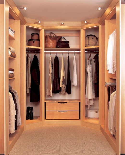 Gorgeous Modern Small Walk In Closet Pic