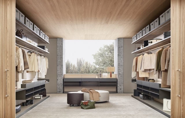 Gorgeous Poliform Walk In Closet Picture