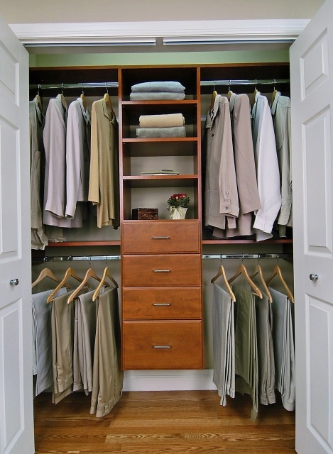 Gorgeous Space Saving Closet Design Image