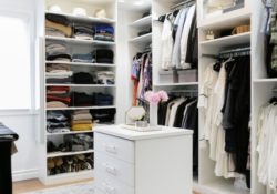 Gorgeous Walk In Wardrobe White Pic