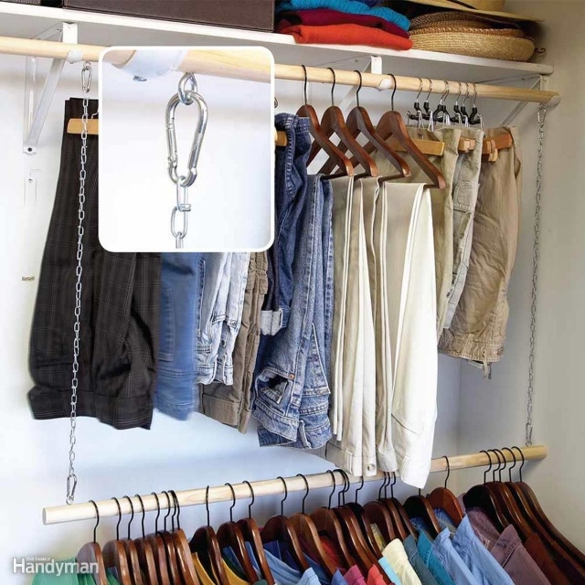 Gorgeous Wall Clothing Storage Picture