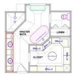 Great Bathroom With Walk In Closet Floor Plan Photos