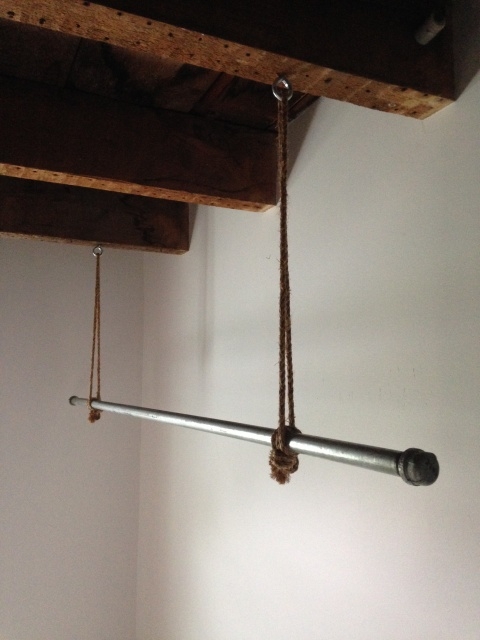 Great Diy Hanging Clothes Storage Image