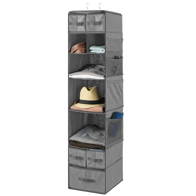 Great Hanging Closet Organizer With Drawers Photo