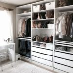 Great Minimalist Walk In Closet Pics