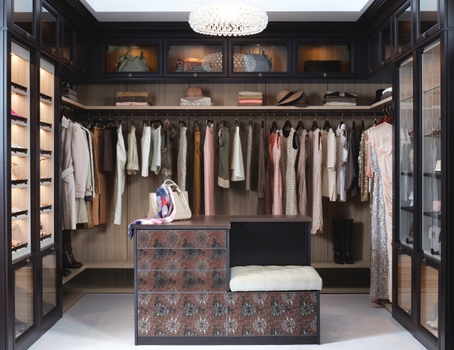 Incredible Dark Walk In Closet Pics