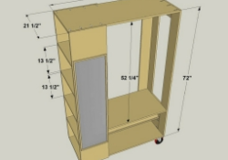 Incredible How To Build A Freestanding Wardrobe Closet Photos