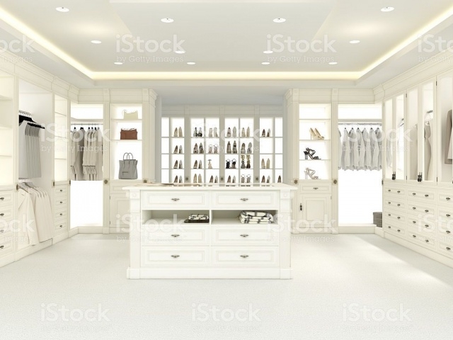 Incredible Huge Walk In Closet Pic