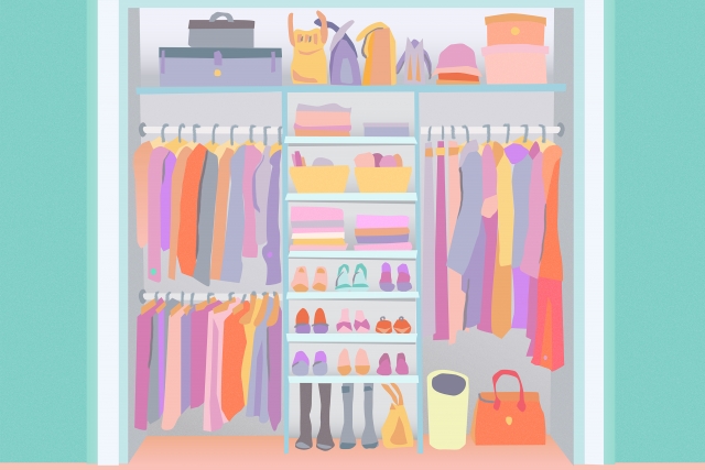 Insanely Clothes Arrangement Ideas Pictures