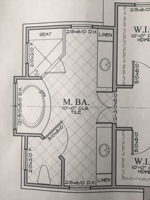 Insanely Master Bathroom Floor Plans With Walk In Closet Image