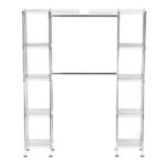Insanely Seville Classics Expandable Closet Organizer Pic