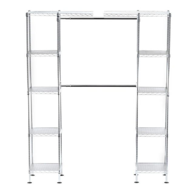 Insanely Seville Classics Expandable Closet Organizer Pic
