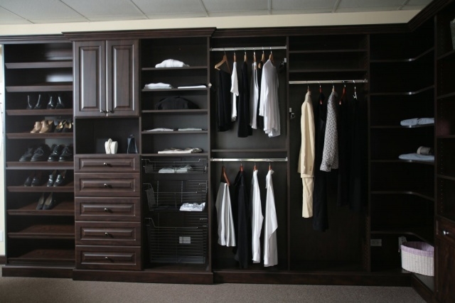 Inspiring Black Wardrobe Closet Photos