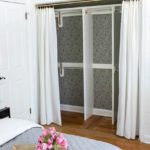 Inspiring Closet Curtain Ideas For Bedrooms Photo
