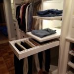 Inspiring Closet Organization Ideas For Slanted Roof Attic Space Picture