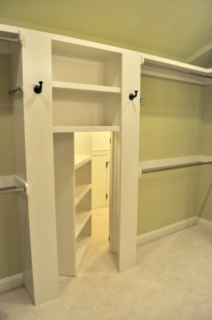 Inspiring Hidden Closet Ideas Pic