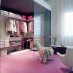 Inspiring Pink Walk In Closet Photo