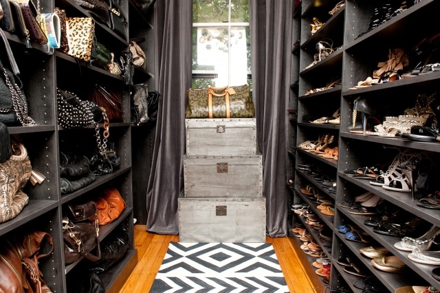 Inspiring Walk In Closet For Shoes Images